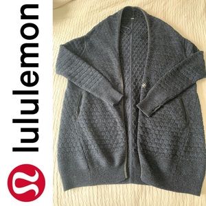 LULULEMON 100% Merino Wool Cardi All Day Cardigan Sweater